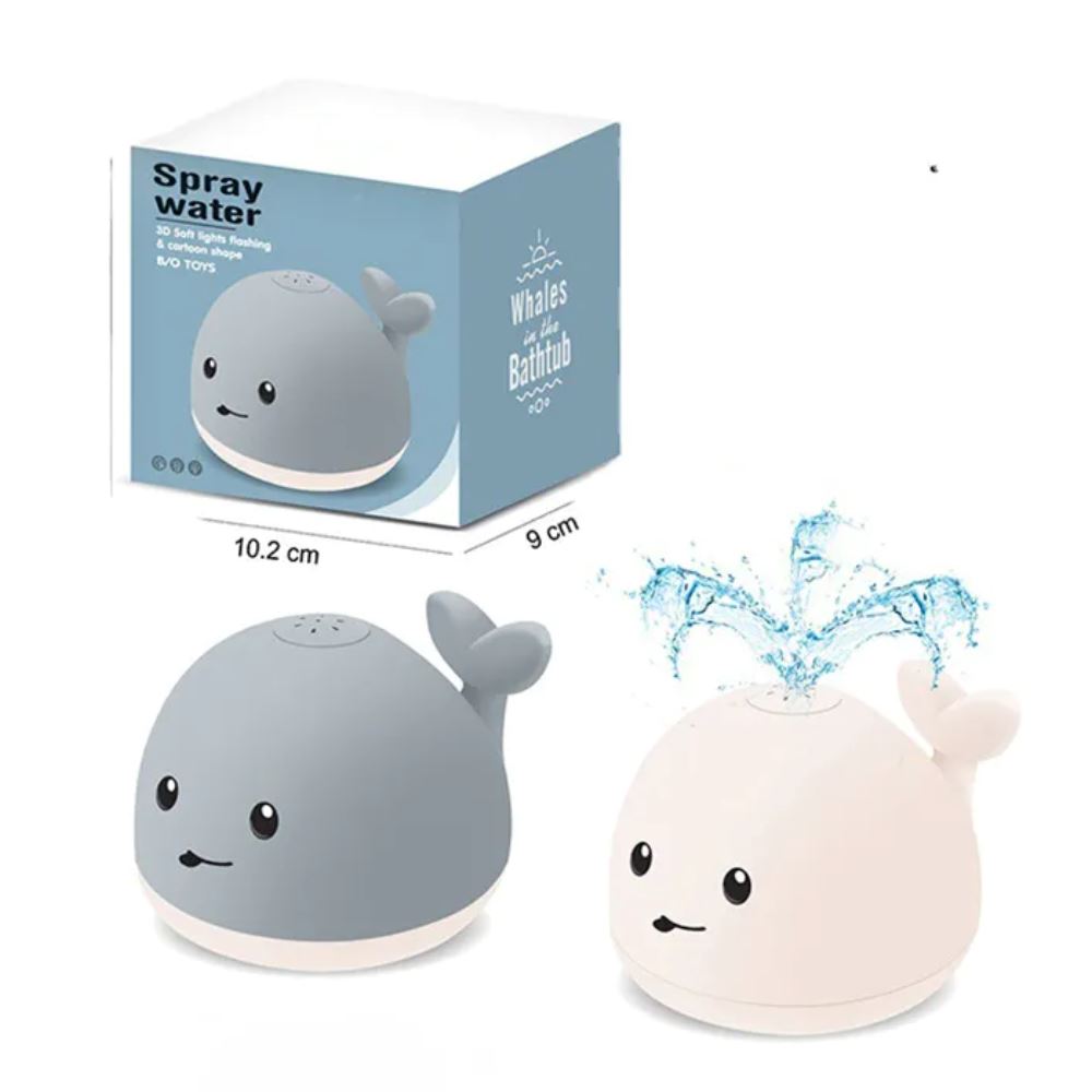 Baleia Splash - Brinquedo de Banho para Bebês