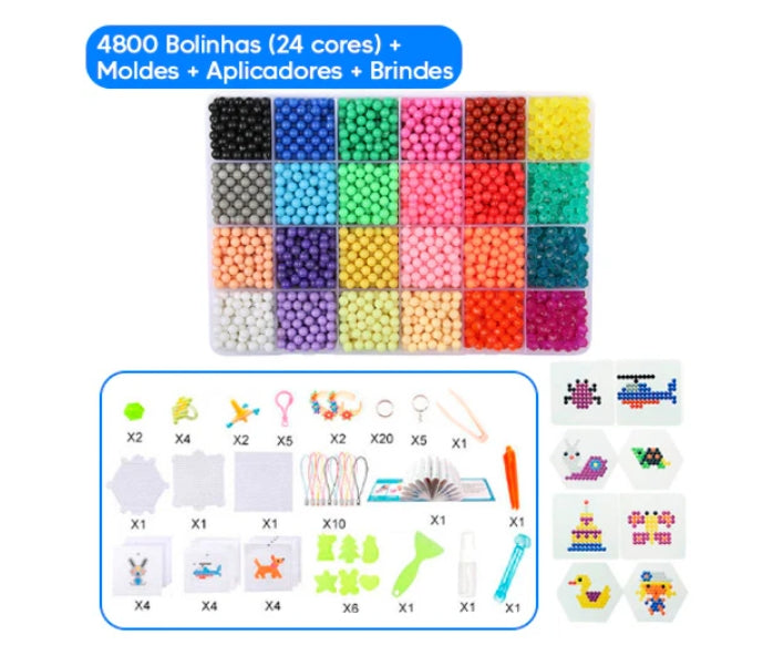 ColorBeads - Monte, Cole e Crie com Bolinhas de EVA