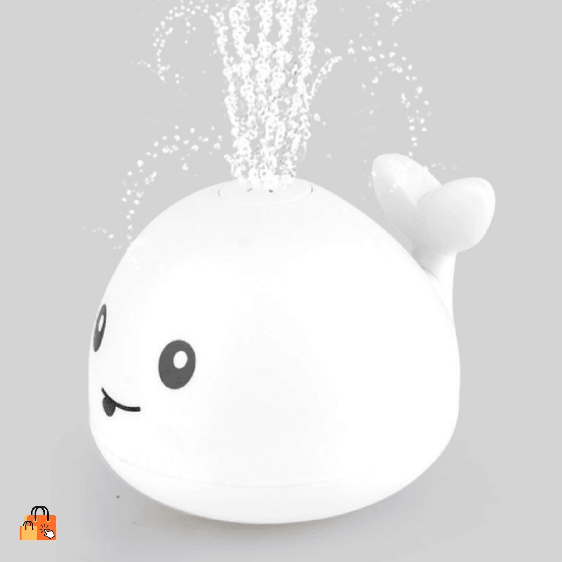 Baleia Splash - Brinquedo de Banho para Bebês