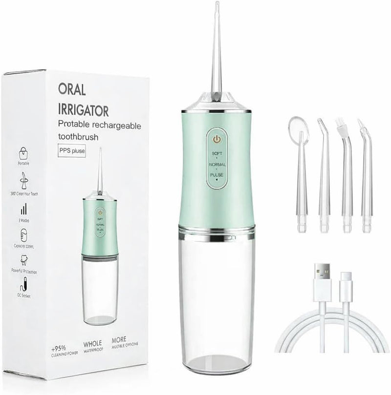 OralJet Pro™ | Irrigador Dental Elétrico Portátil
