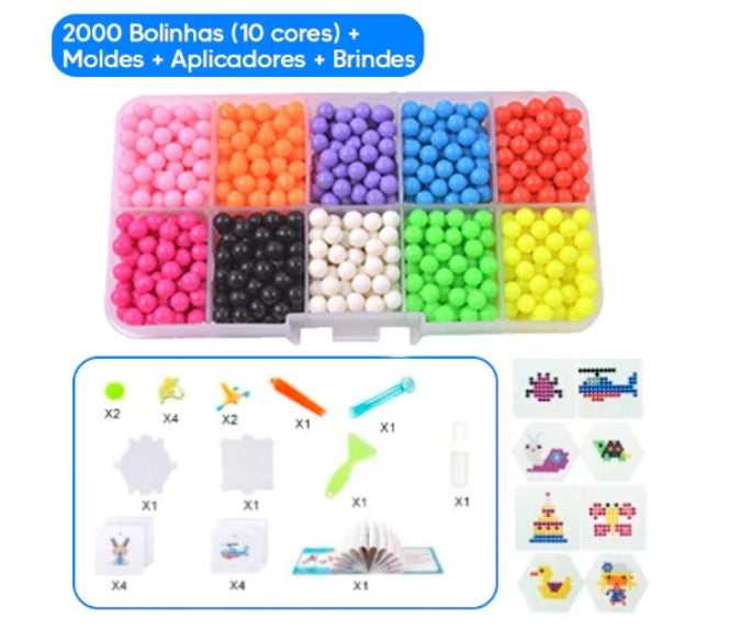 ColorBeads - Monte, Cole e Crie com Bolinhas de EVA