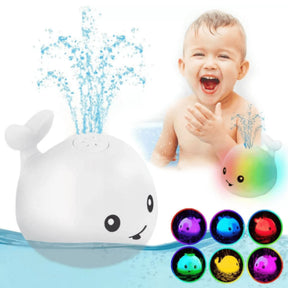 Baleia Splash - Brinquedo de Banho para Bebês