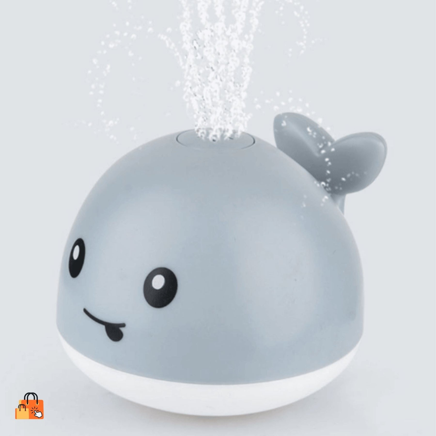 Baleia Splash - Brinquedo de Banho para Bebês