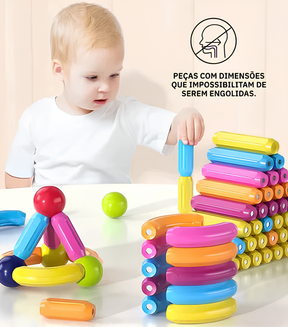 MagnoToys - Blocos Magnéticos Construtivos