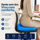 Almofada Ortopédica ComfortPulse Pro - Alívio Total (Capa de Brinde)