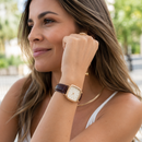 Lumière Élégance™ | Relógio Feminino Premium de Quartzo Quadrado