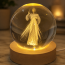 LumiFé™ - Luminária Religiosa em Cristal