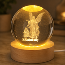 LumiFé™ - Luminária Religiosa em Cristal