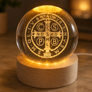 LumiFé™ - Luminária Religiosa em Cristal