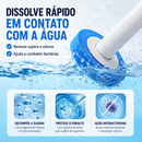 Kit Limpeza Sanitária - Escova + Suporte de Parede (24 Refis GRÁTIS)