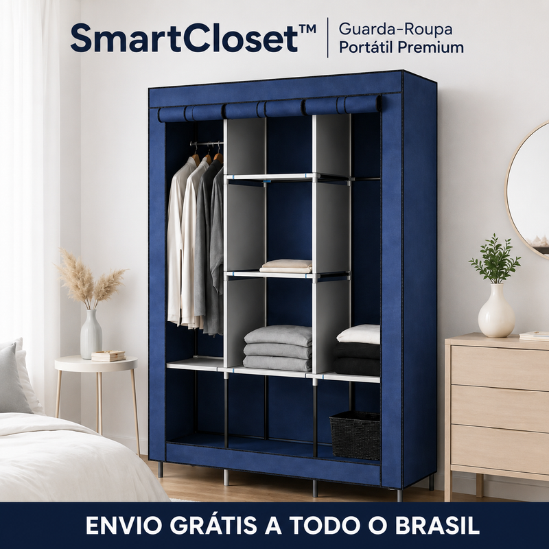 SmartCloset™ | Guarda-Roupa Multiuso de Alta Capacidade