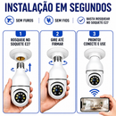 Câmera de Segurança Inteligente 360º | Full HD com Wi-Fi e Visão Noturna