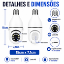 Câmera de Segurança Inteligente 360º | Full HD com Wi-Fi e Visão Noturna
