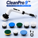 CleanPro© - Escova Elétrica 9 em 1 Para Limpeza Profunda (Brindes Grátis)
