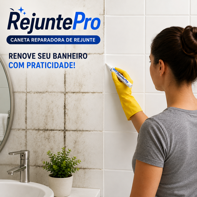 RejuntePro™ – Caneta Reparadora de Rejunte Permanente | Anti-Mofo · À Prova d'Água