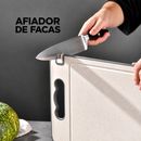 Tábua Inox Dupla Face com Afiador de Facas