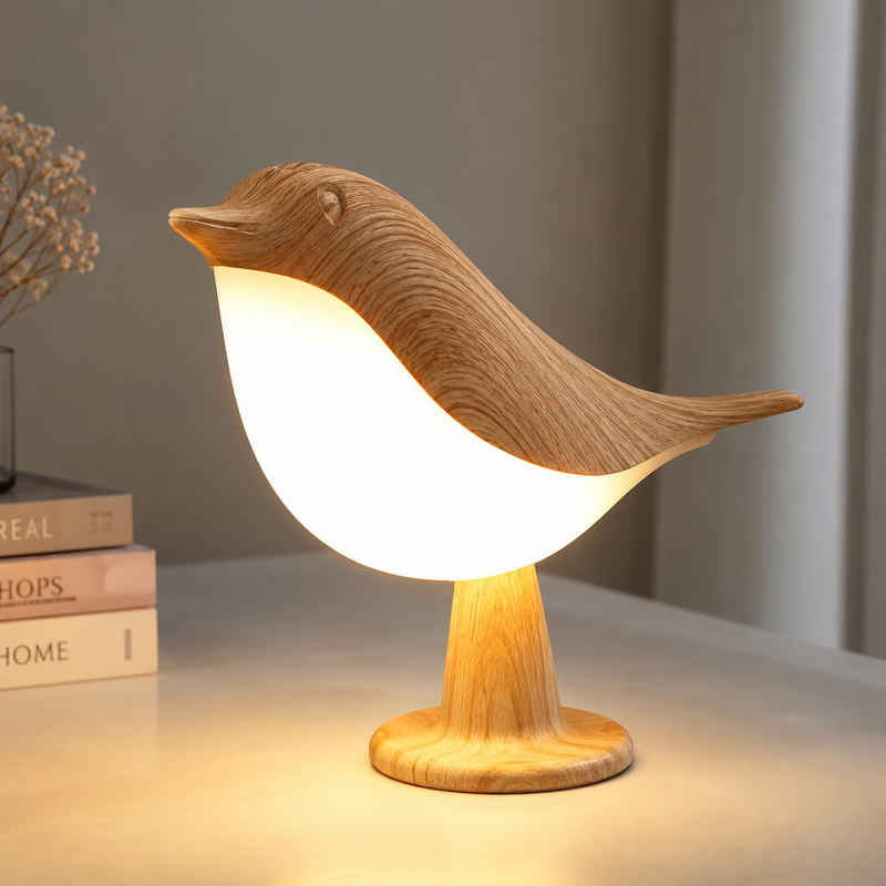 LumiBird Touch™ | Luminária LED Decorativa Recarregável