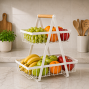 Fruteira Duo Bambu
