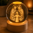 LumiFé™ - Luminária Religiosa em Cristal
