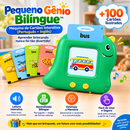 Pequeno Gênio Bilíngue™ - Máquina de Cartões Interativa (Português + Inglês)