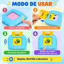 Pequeno Gênio Bilíngue™ - Máquina de Cartões Interativa (Português + Inglês)