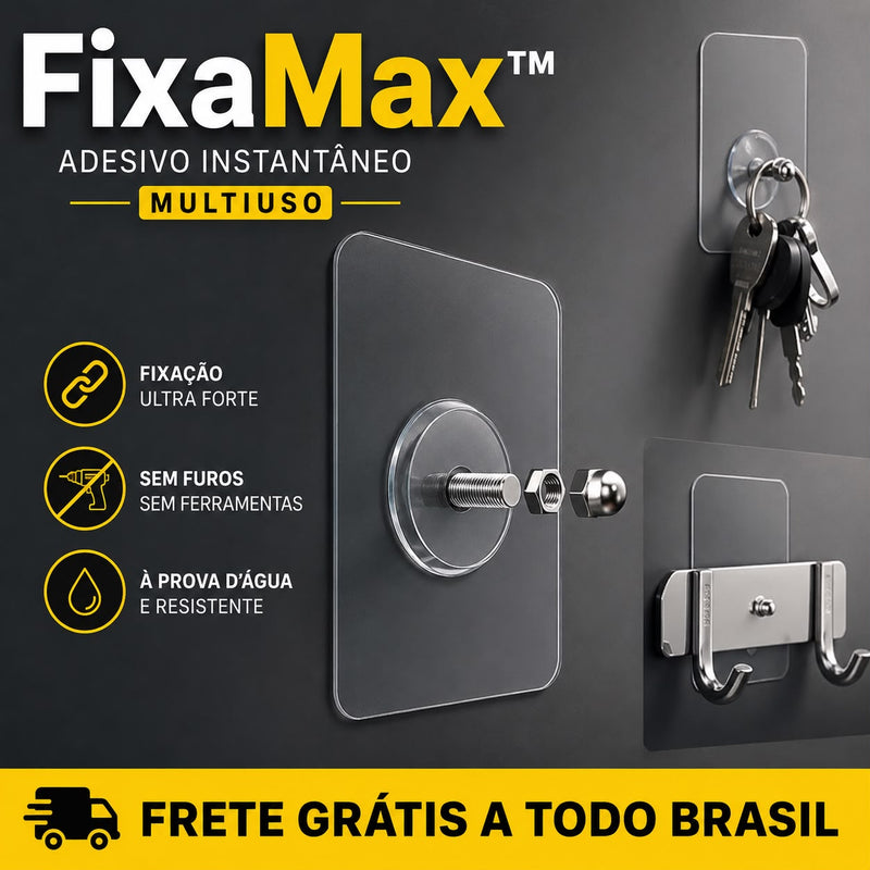 FixaMax™ | Adesivo Instantâneo Multiuso