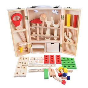 Bancada Infantil de Ferramentas Montessori