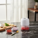 Mini Processador Triturador Sem Fio Elétrico 250ML De Alimentos Para Legumes Alho Gengibre Espremedor De Alho