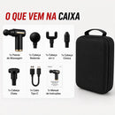 Pistola de Massagem - Alívio Profundo, Recuperação Rápida