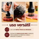 MaciBife Pro™ – Amaciador de Carnes Profissional com Pinos de Inox