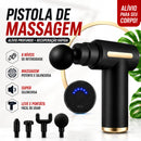 Pistola de Massagem - Alívio Profundo, Recuperação Rápida