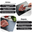 Tabua Magica Descongelar Rápido Carne Alimentos Defrost Express Tech Bandeja Travessa