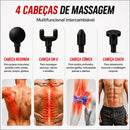 Pistola de Massagem - Alívio Profundo, Recuperação Rápida