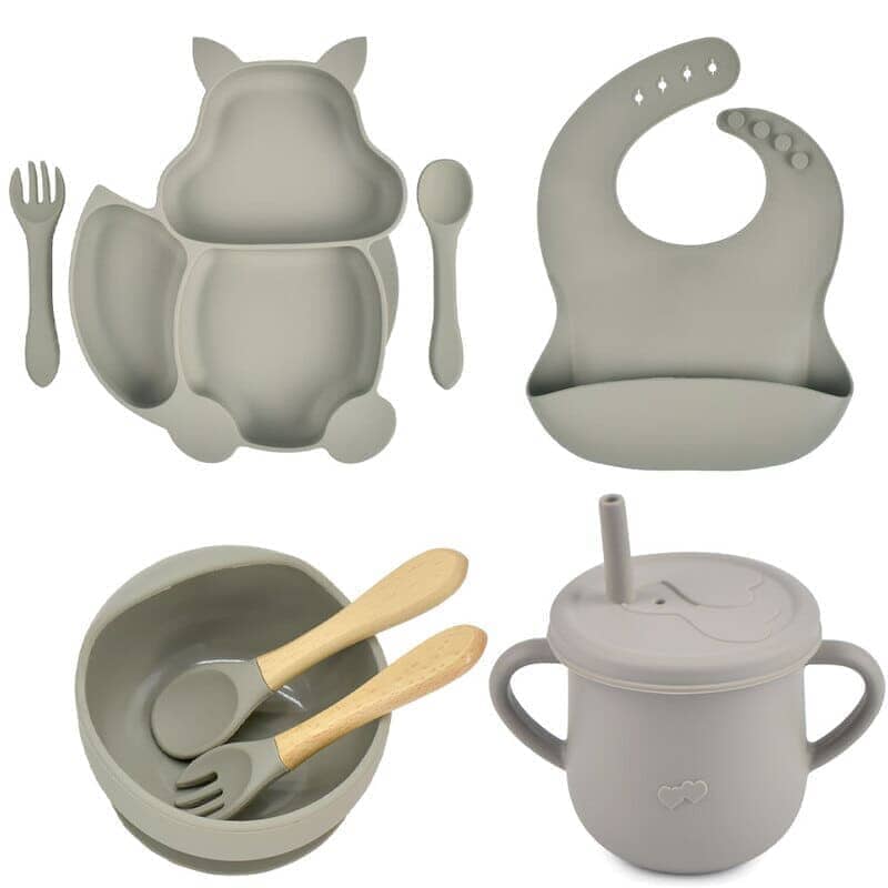 Mundo Baby - Kit Refeição com 8 Peças