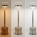 Luminária de Mesa Recarregável Sem Fio - LumiTouch Pro™