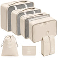 MalaPro™ | Kit 7 Bolsas Organizadoras de Mala | Impermeável · Leve 3× Mais