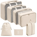 MalaPro™ | Kit 7 Bolsas Organizadoras de Mala | Impermeável · Leve 3× Mais