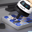Mini Robô Aspirador Inteligente De Pó Para Limpeza De Teclados Mesas Cantos