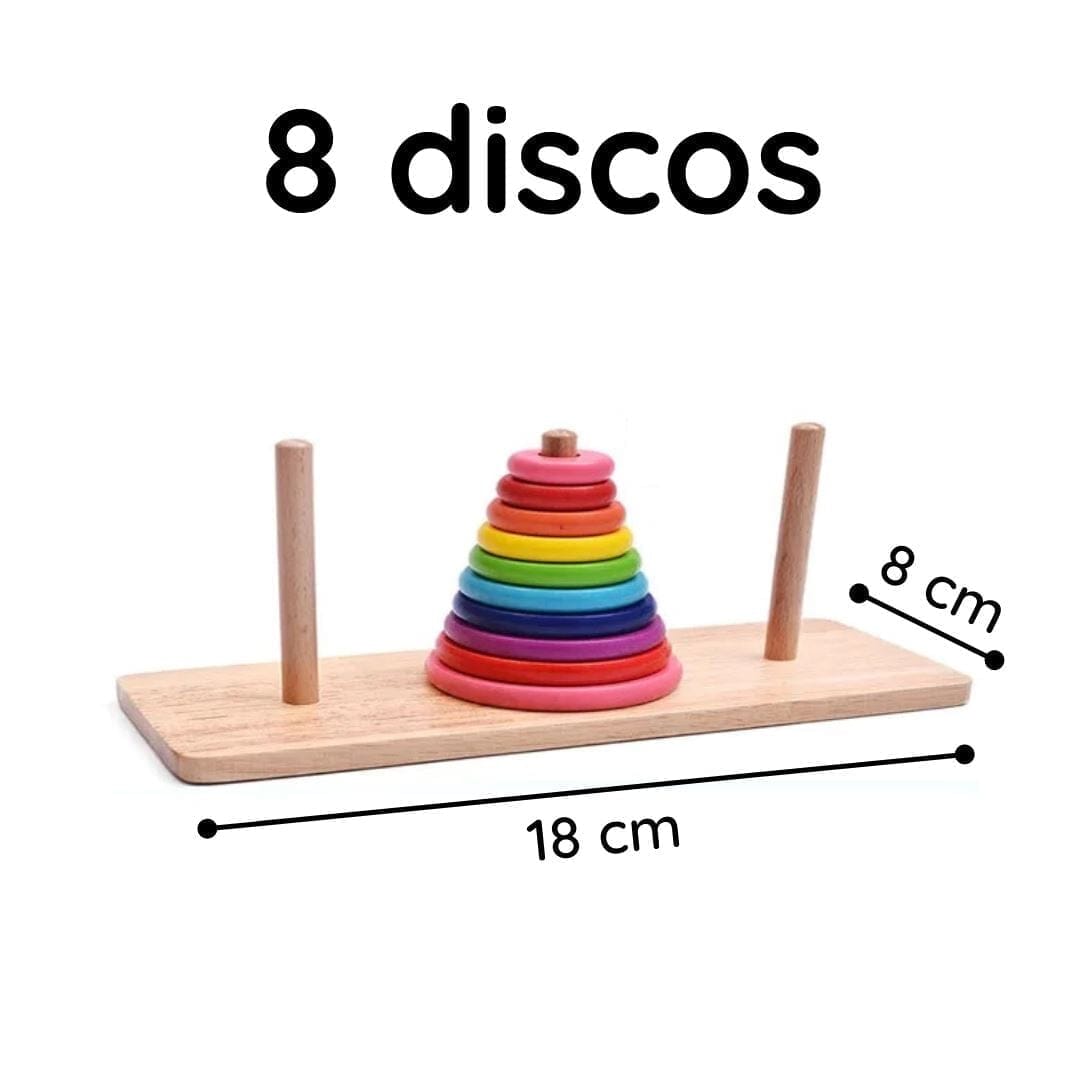 Torre de Hanói -  Desafio no Aprendizado