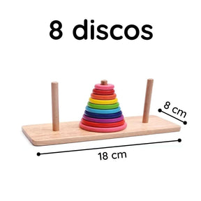 Torre de Hanói -  Desafio no Aprendizado