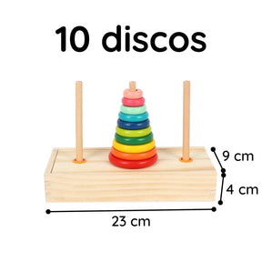 Torre de Hanói -  Desafio no Aprendizado